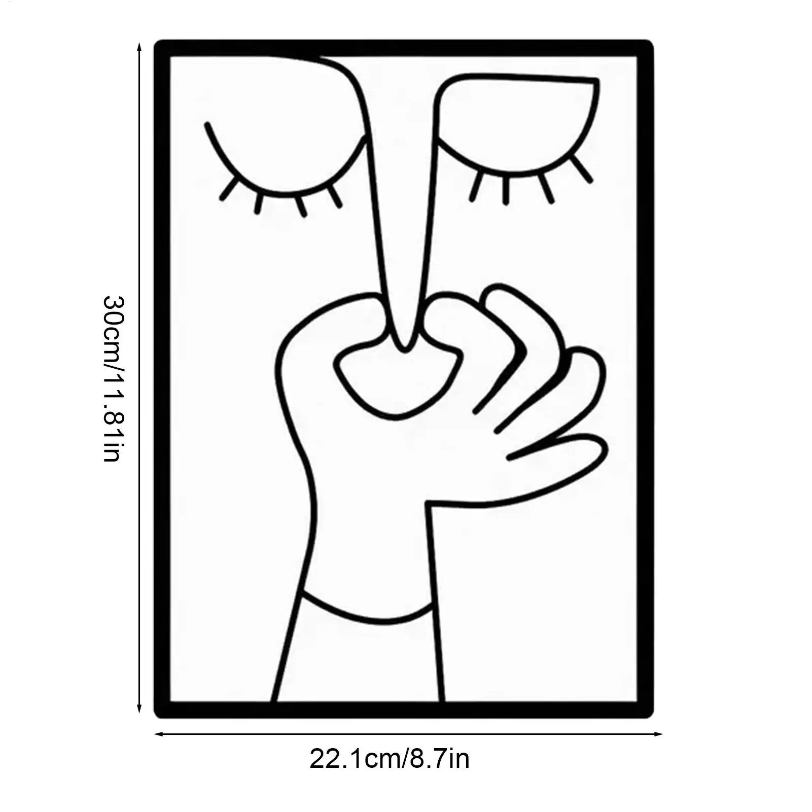 Wall Decor Funny Bathroom Art