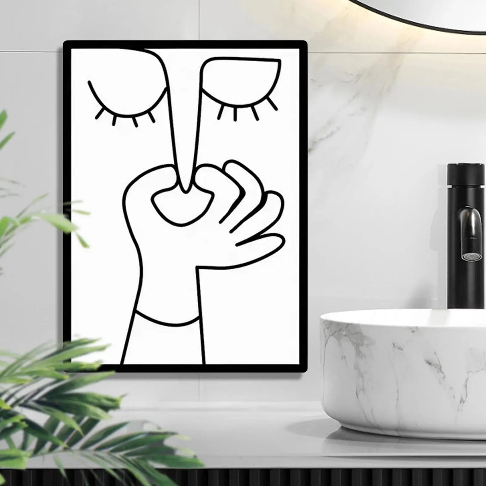 Wall Decor Funny Bathroom Art
