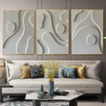 Textured Wall Art Modern Boho