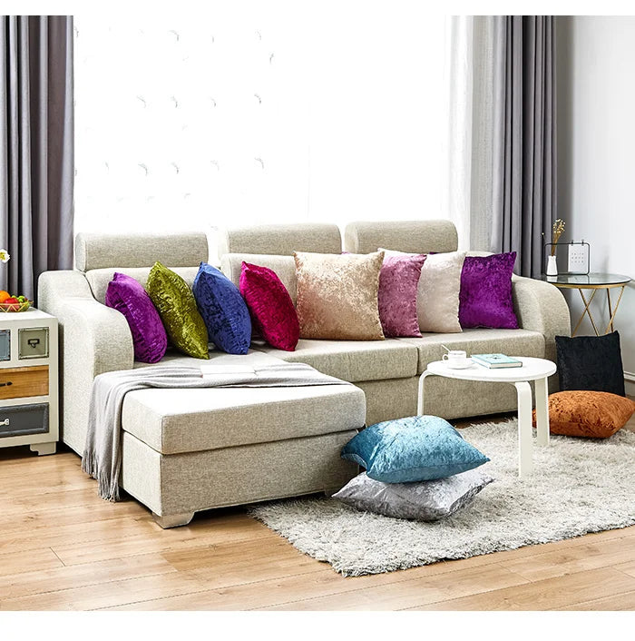 Velvet Throw Pillow