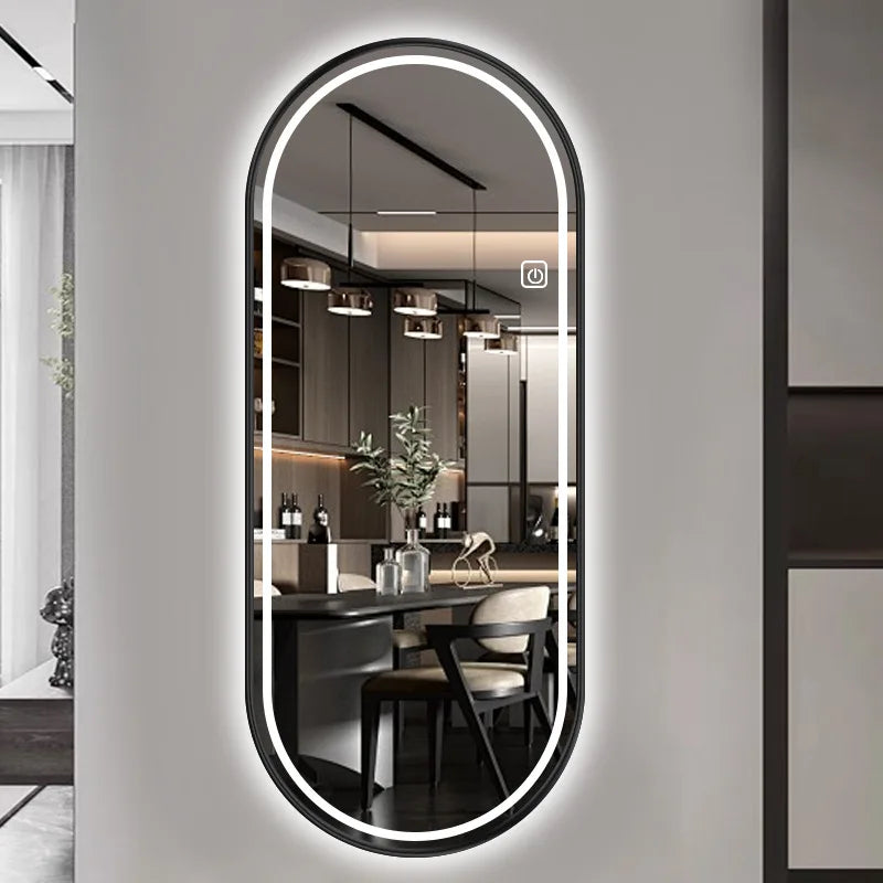 Full Body Mirror Smart LED Light Makeup
