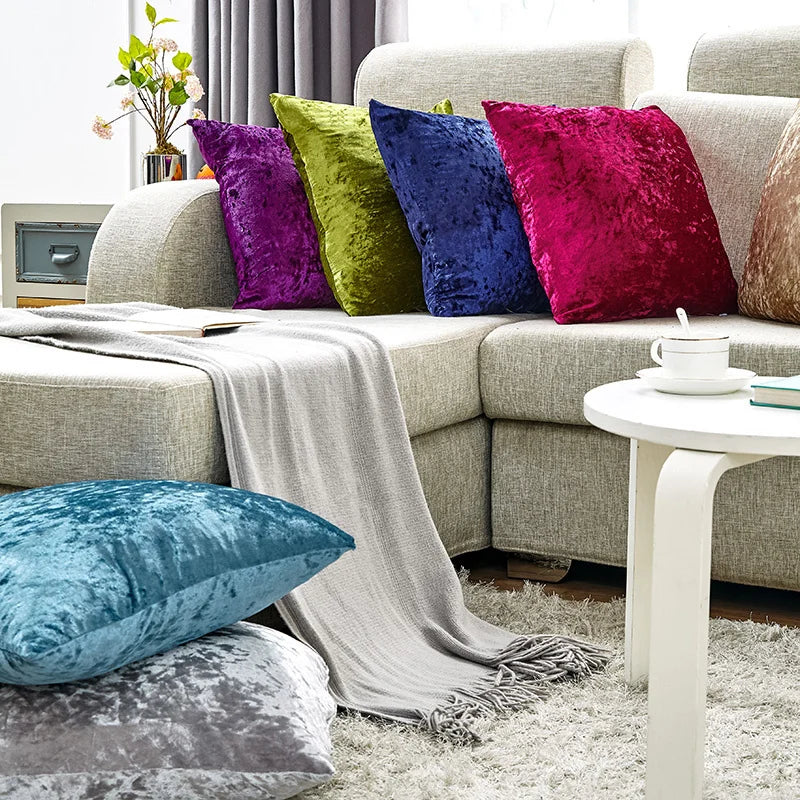 Velvet Throw Pillow