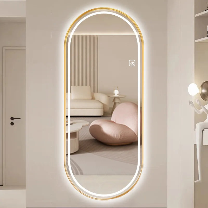 Full Body Mirror Smart LED Light Makeup